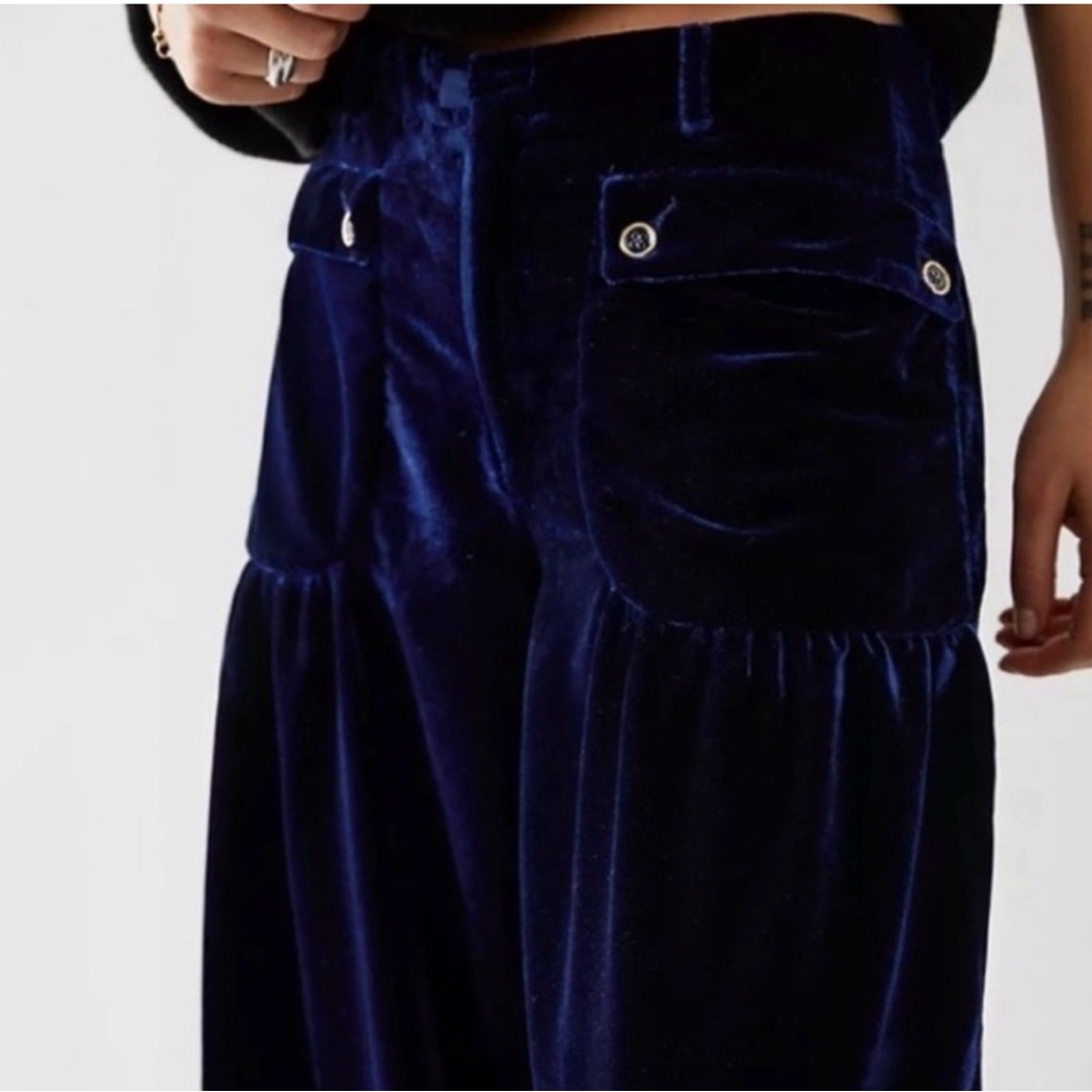 We The Free Lotus Jeans - Velvet Harem Pants - Picture 3 of 5